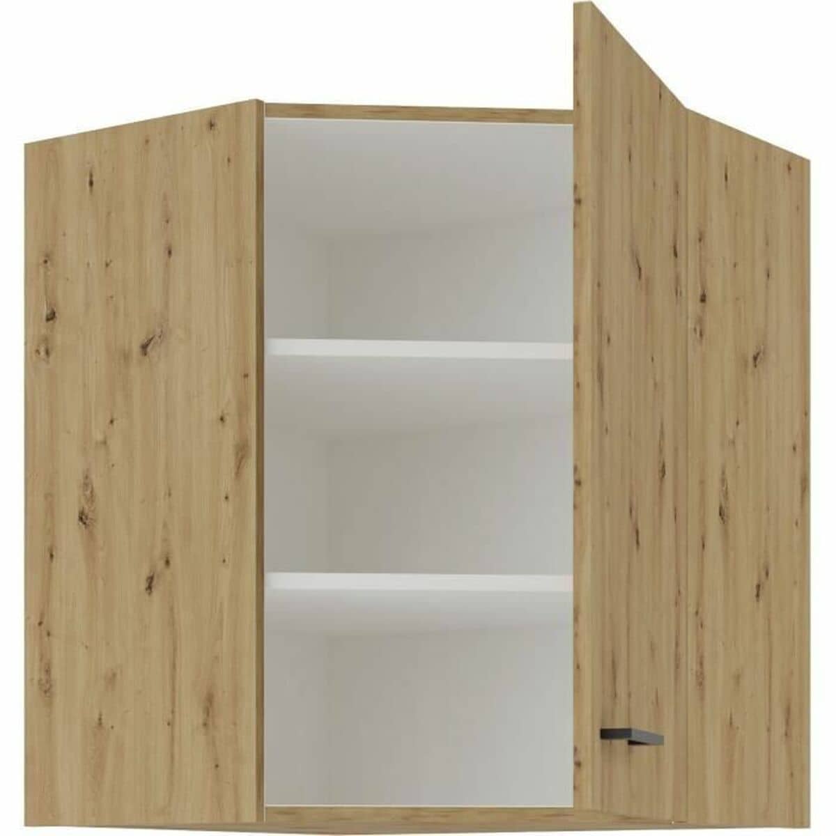 Mueble de cocina Negro 89 x 89 cm