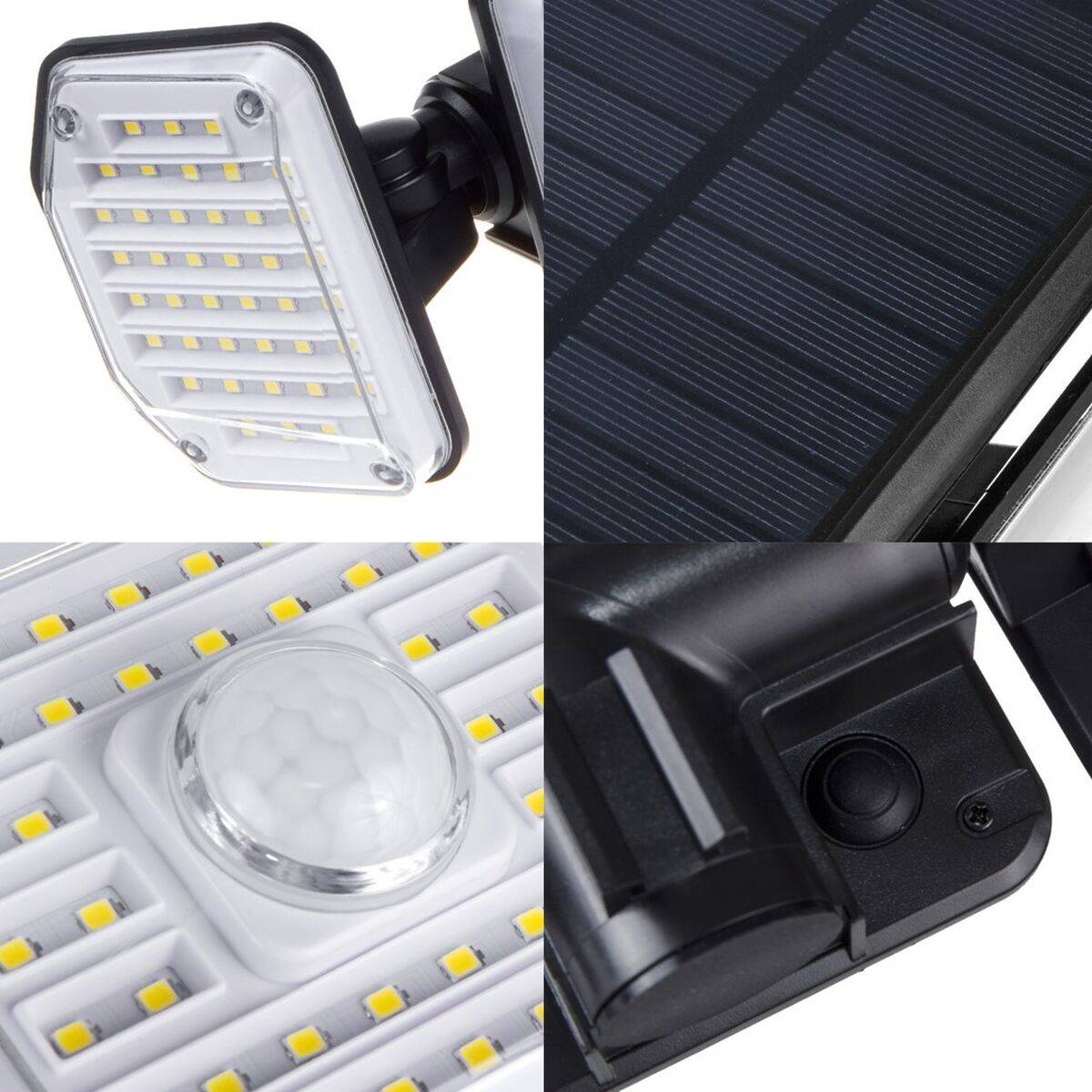 Lámpara solar MacLean MCE615 Negro