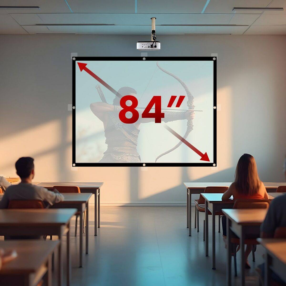Pantalla de Proyección MacLean MC-166 84"