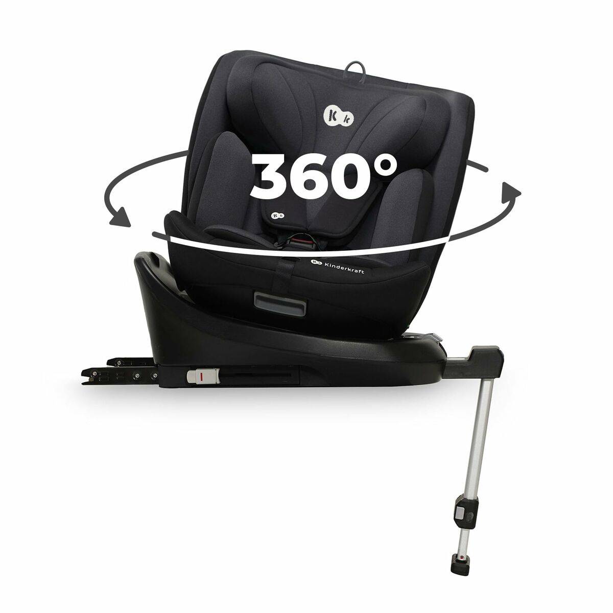 Silla para el Coche Kinderkraft KCI36000BLK0000 Negro