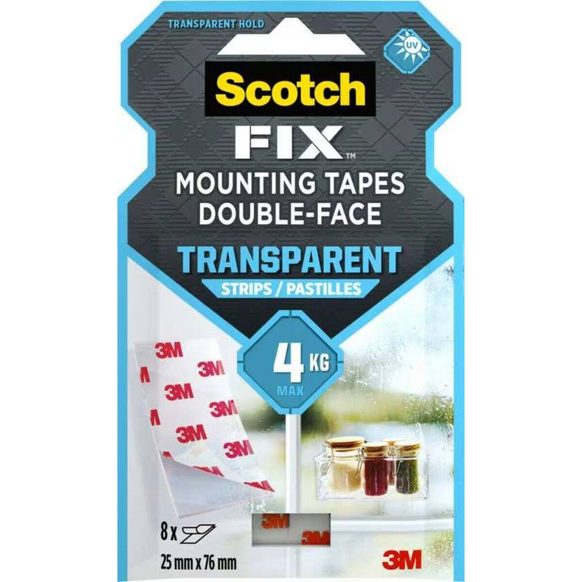 Cinta de Doble Cara Scotch Transparente