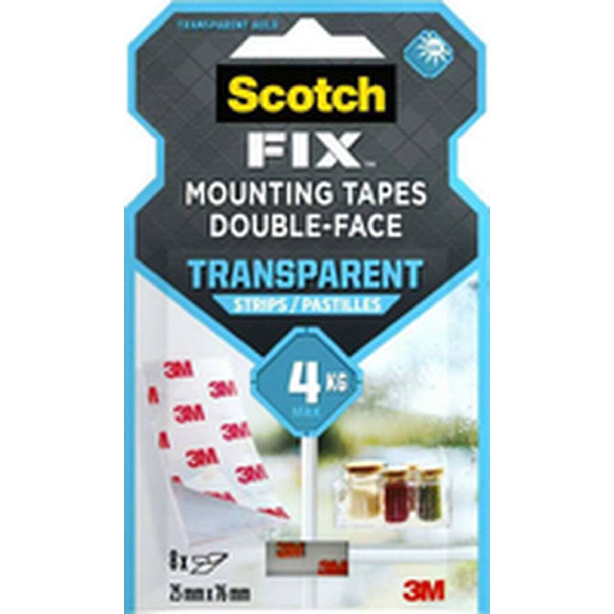 Cinta de Doble Cara Scotch Transparente