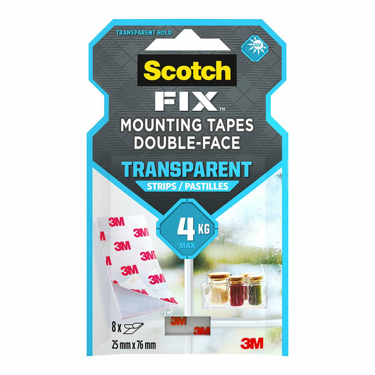 Cinta de Doble Cara Scotch Transparente