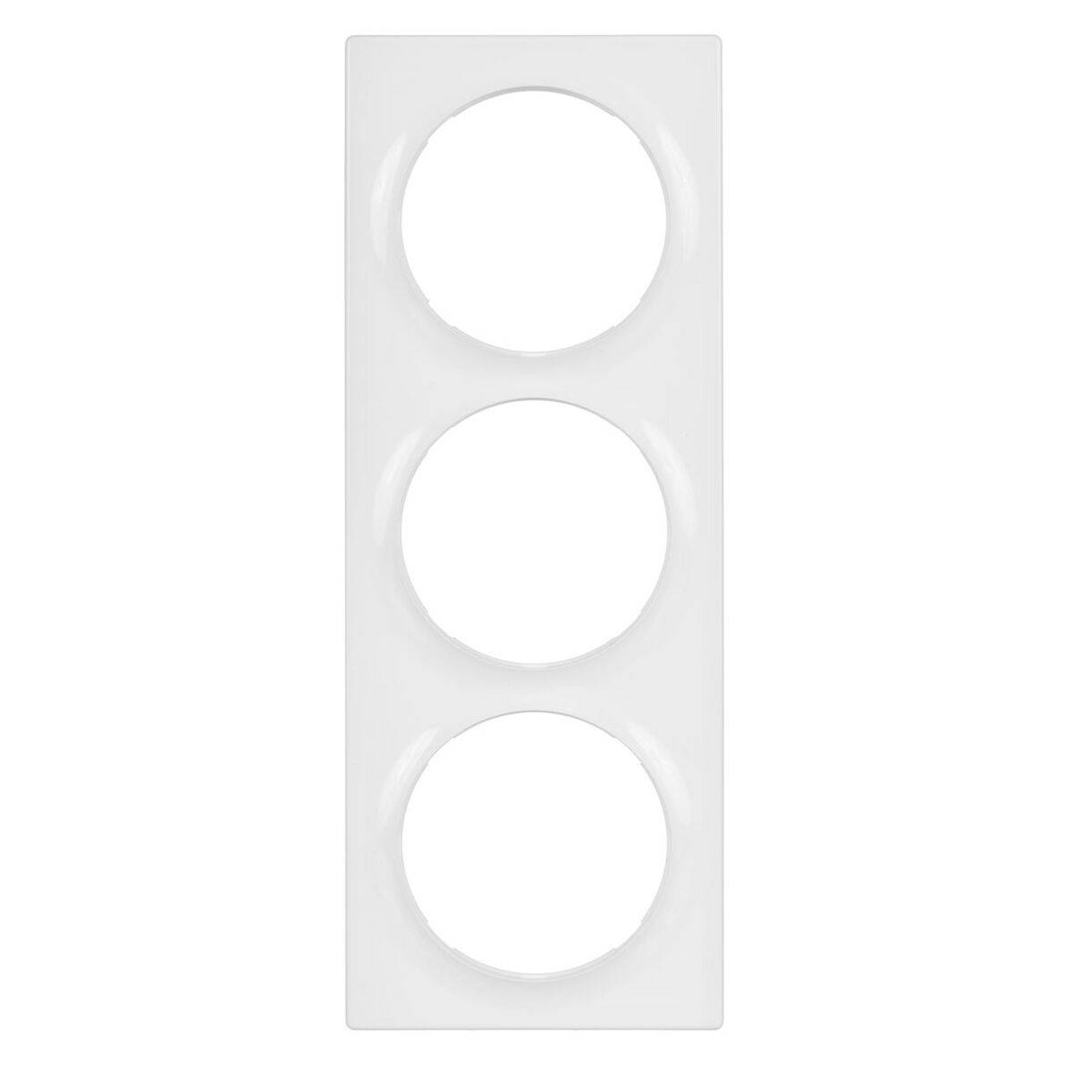 Marco Embellecedor para Interruptor de Luz Fibaro FG-Wx-PP-0004 Blanco 1 Pieza