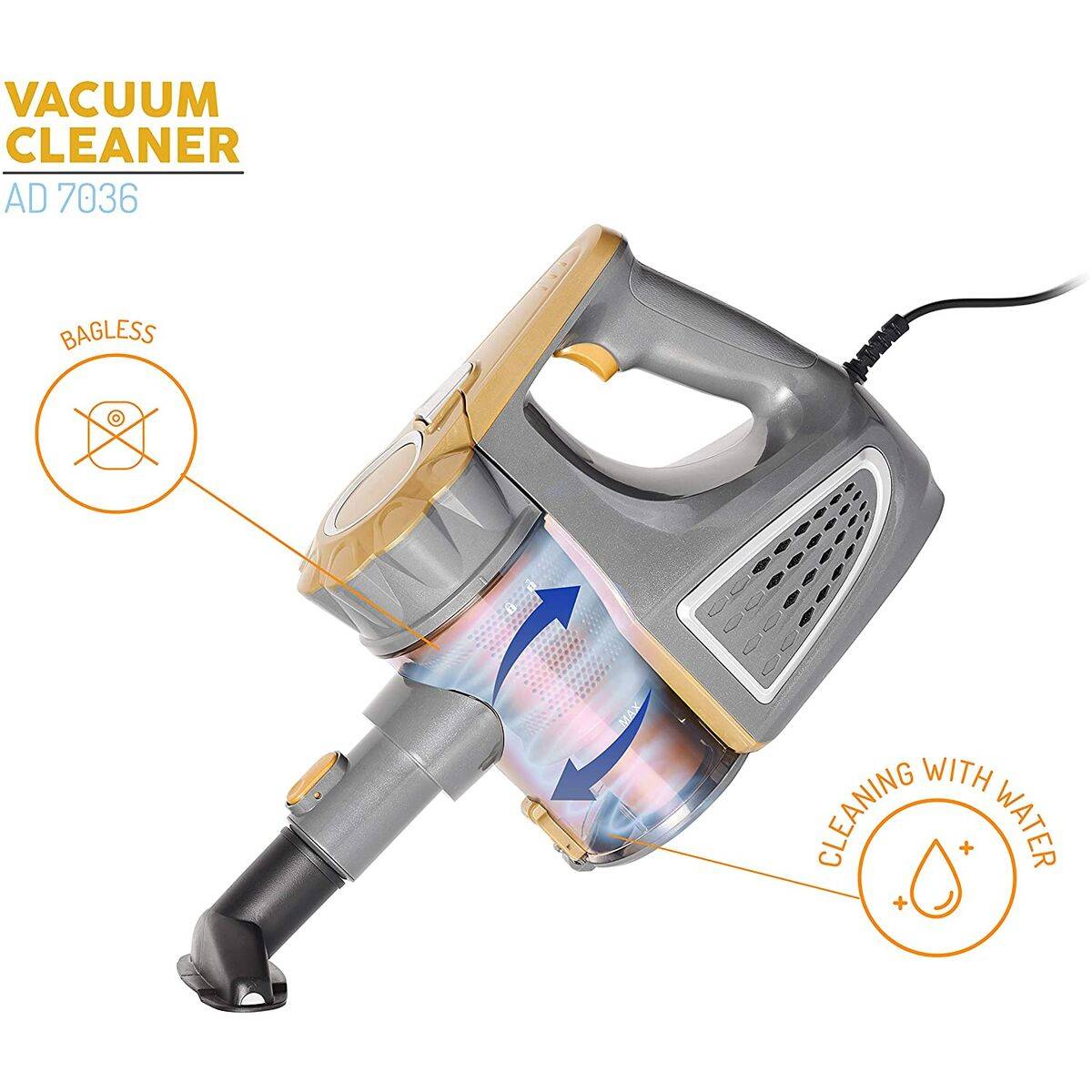 Aspirador Escoba Adler AD 7036