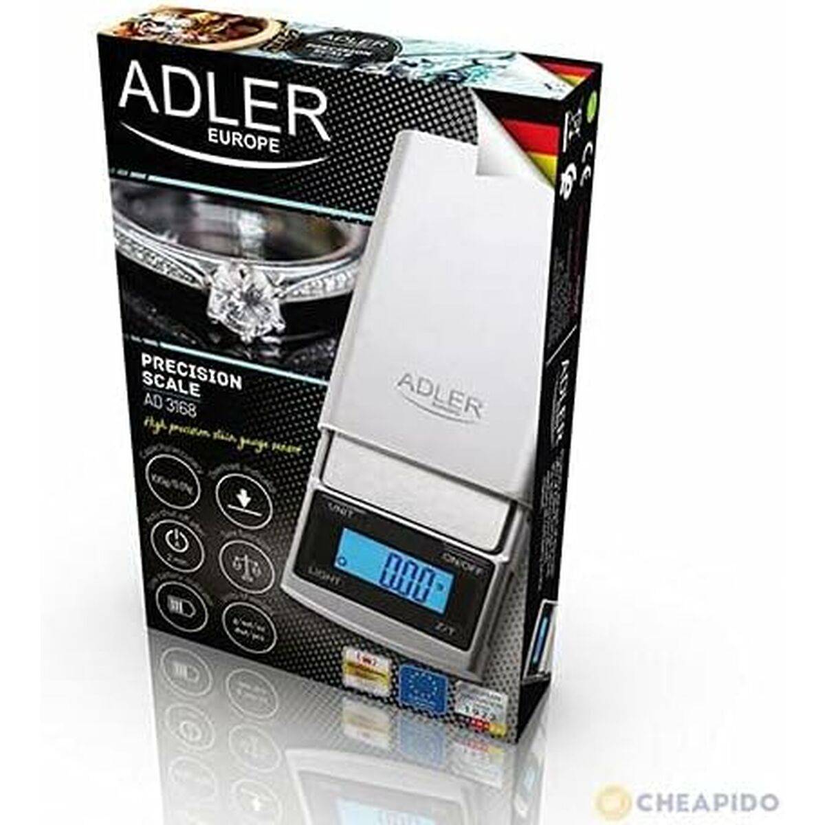 Báscula Digital de Precisión Adler AD 3168