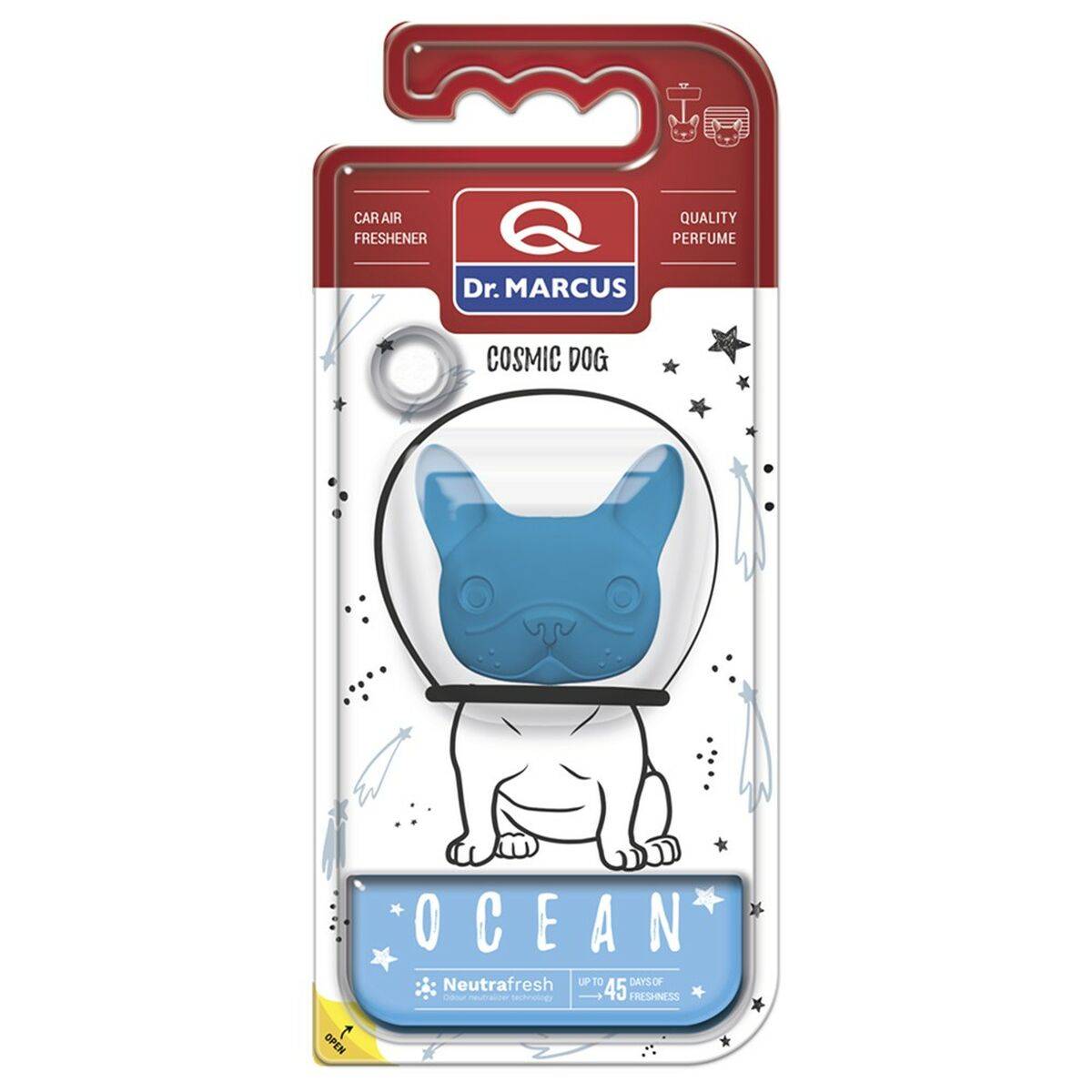 Ambientador para Coche Dr Marcus COSMIC DOG OCEAN Ocean Plástico