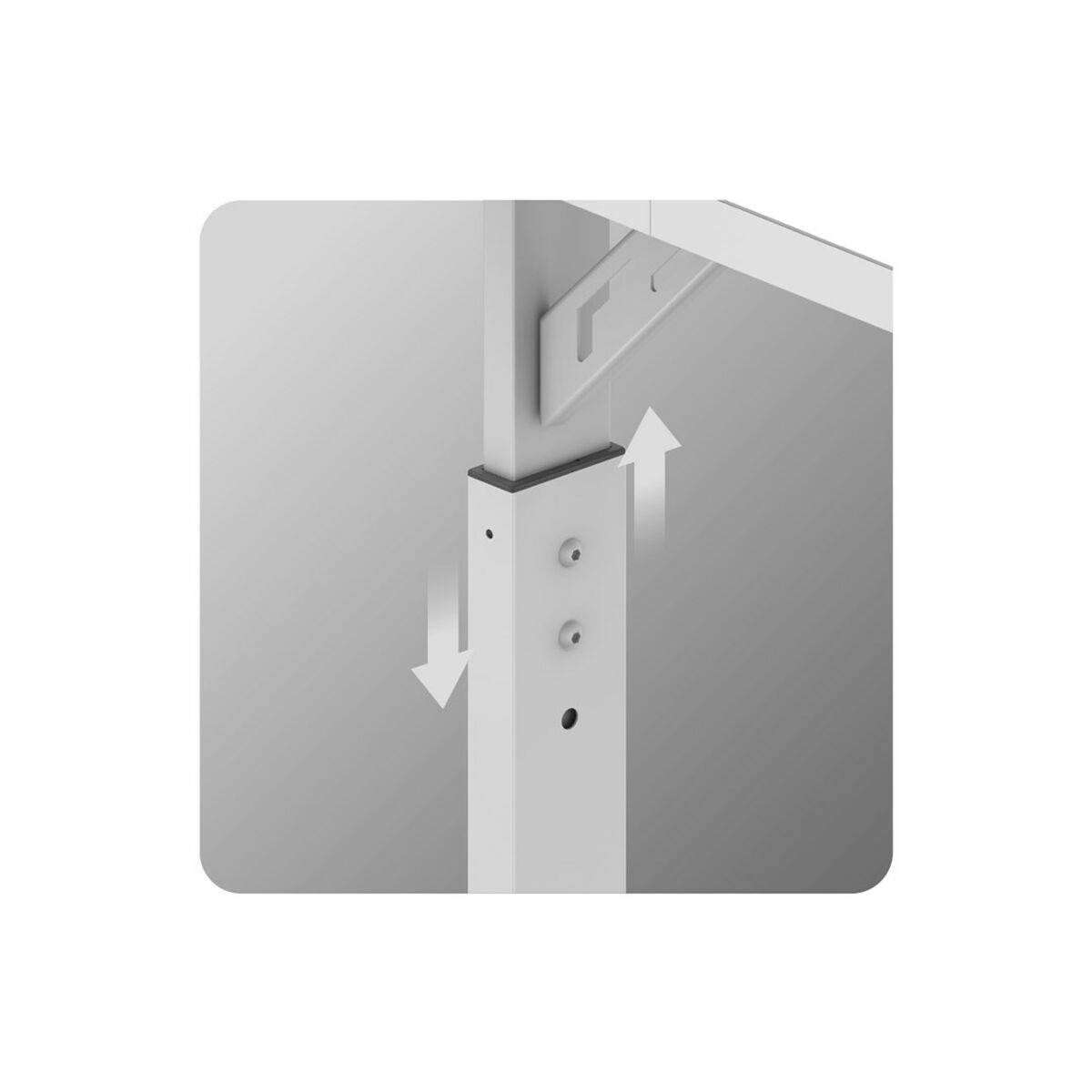 Mesa de Escritorio Gaming Huzaro HZ-Hero 2.6 White Blanco
