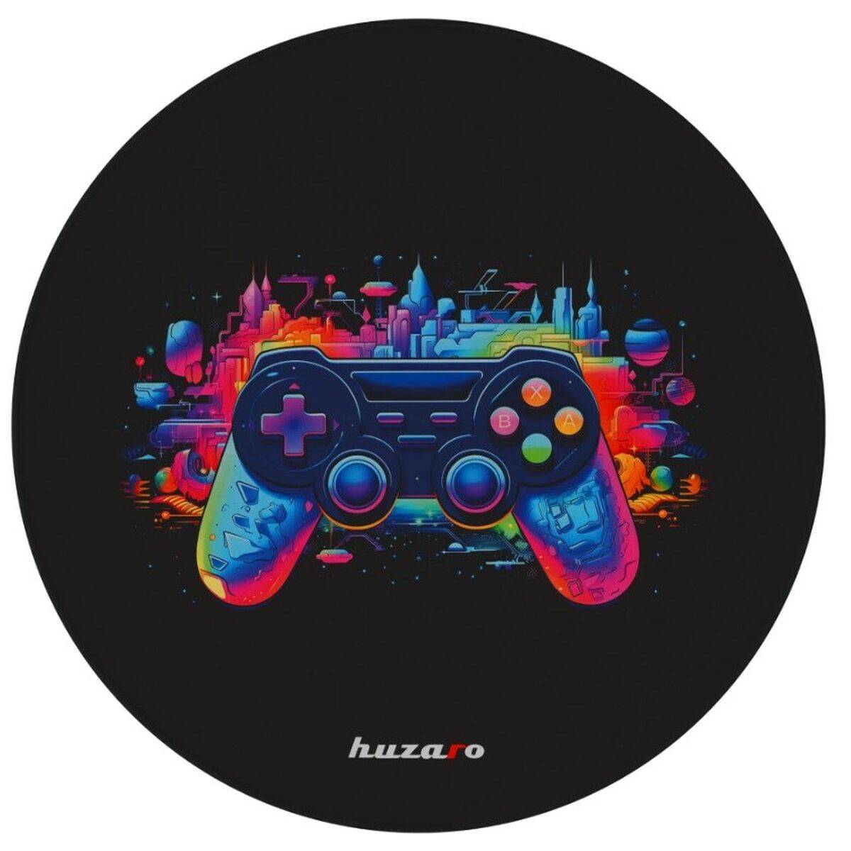 Alfombra Gaming Huzaro HZ-FLOORMAT 7.0 Negro Goma