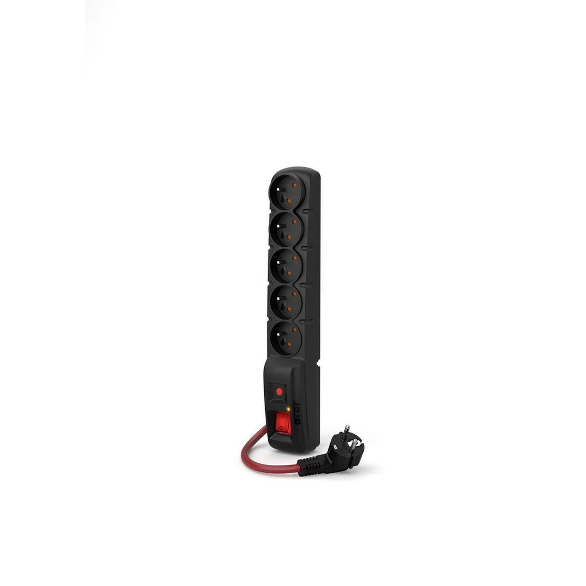 Regleta Enchufes 5 Tomas con Interruptor Acar W2389 (1,5 m)