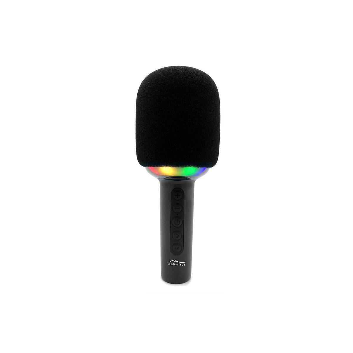 Micrófono Media Tech MT399 Negro Gris