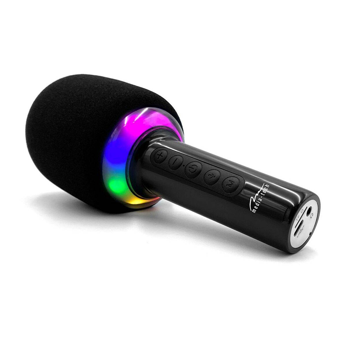 Micrófono Media Tech MT399 Negro Gris