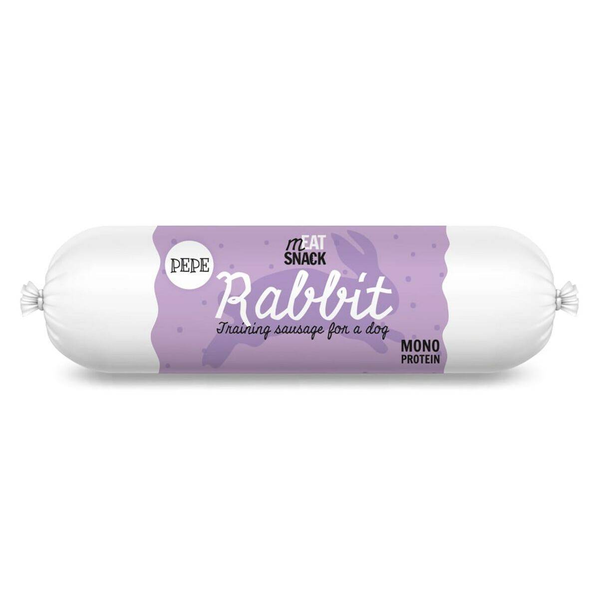 Snack para Perros Paka Zwierzaka Pepe Sausage Rabbit Conejo 200 g