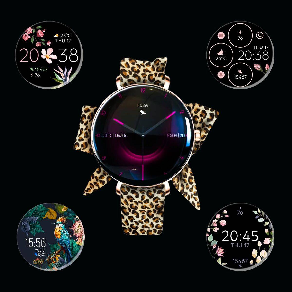 Smartwatch Forever GSM192769 Rosa 1,43"