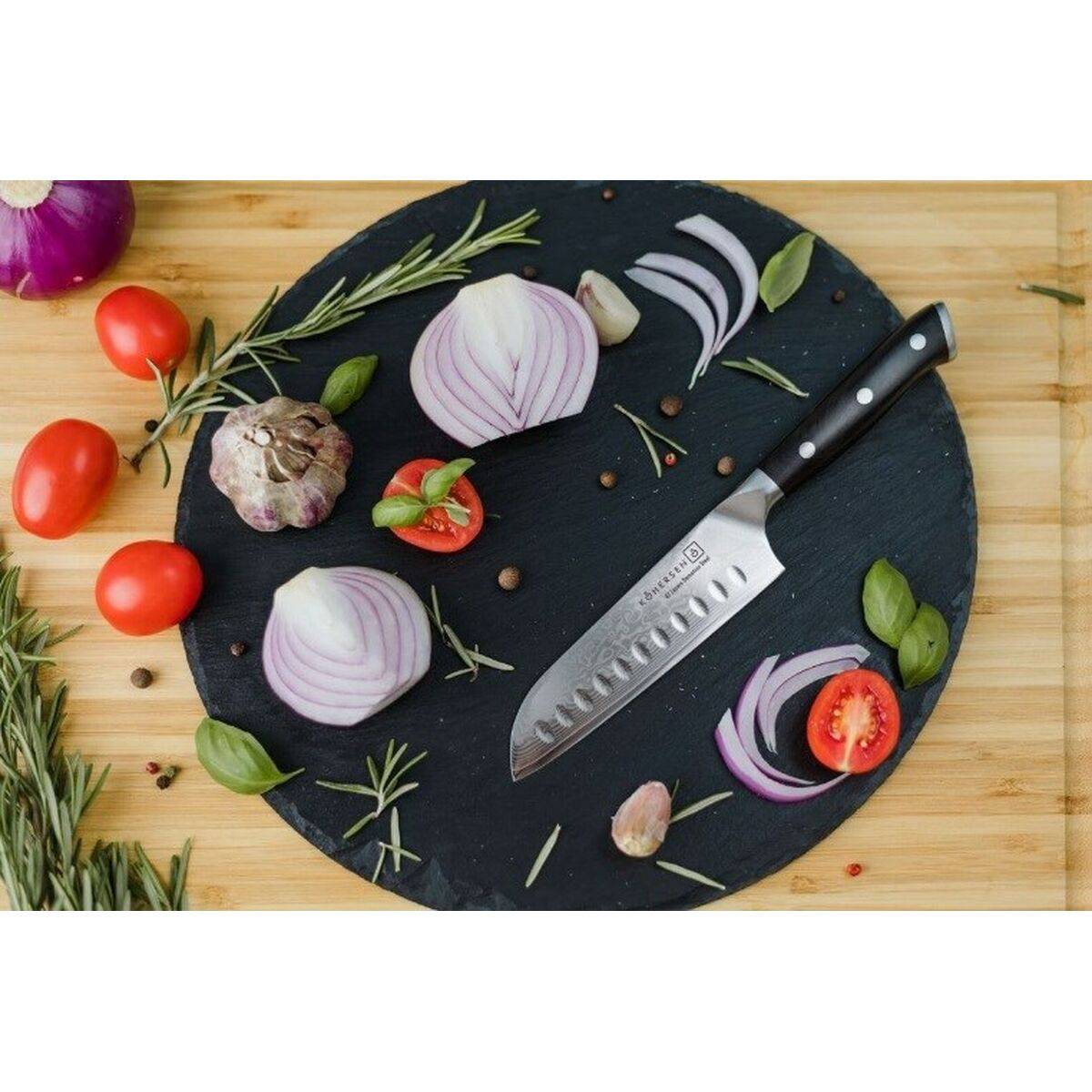 Juego de Cuchillos de Cocina y Soporte Kohersen 72214