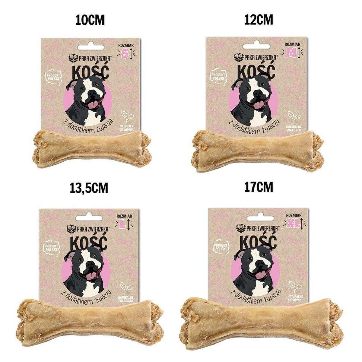 Snack para Perros Paka Zwierzaka Bone with tripe additive S 10 cm Carne de vacuno