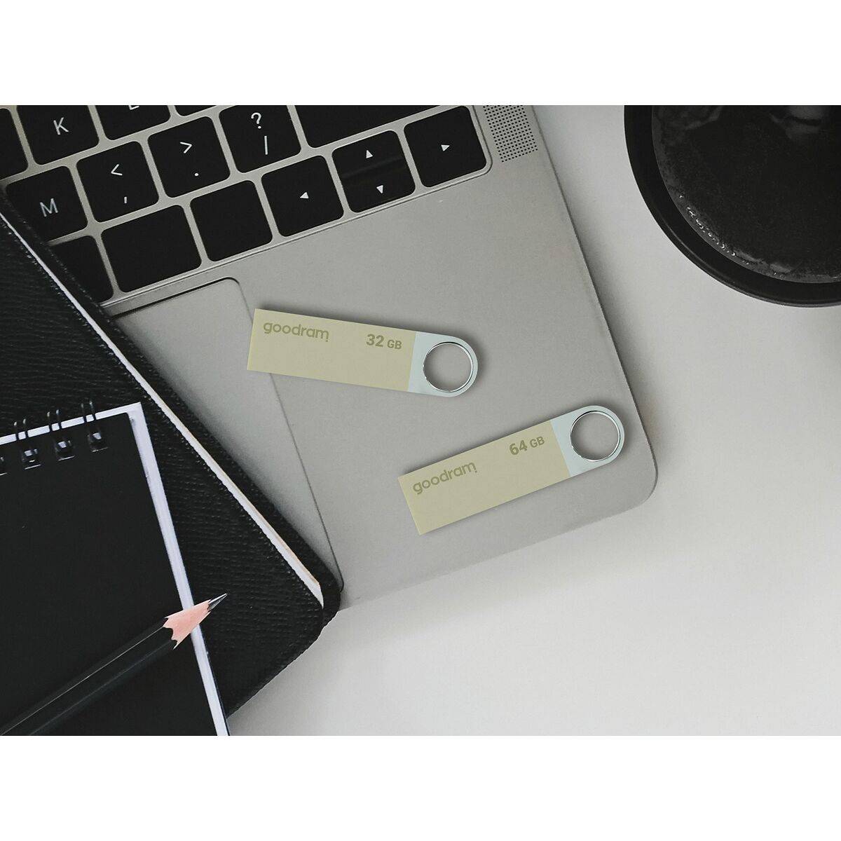 Memoria USB GoodRam UUN2-0640S0R11 Plateado 64 GB