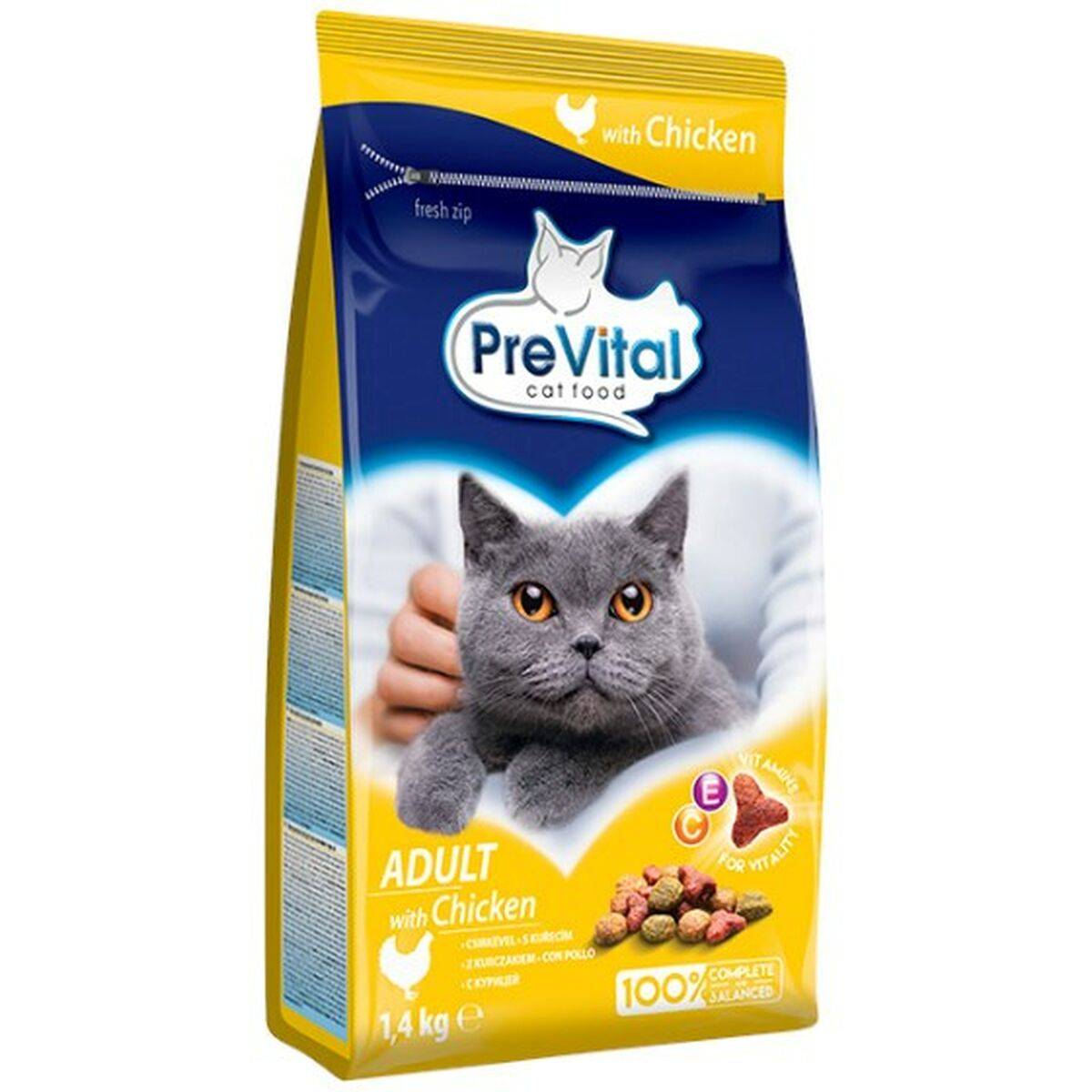 Pienso Prevital Pollo 1,4 Kg