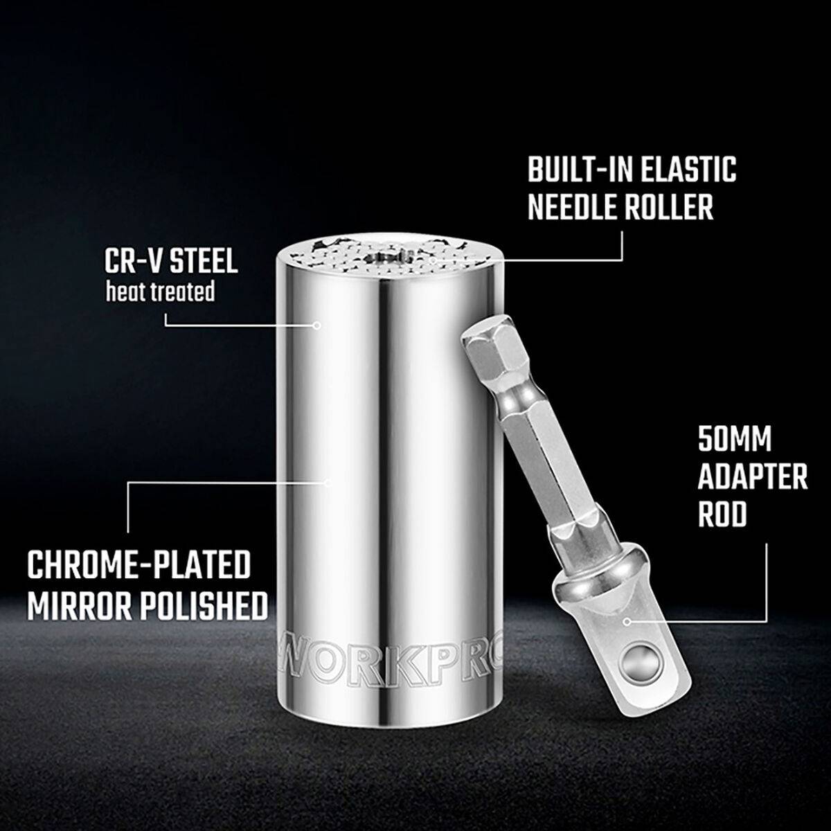 Vaso hexagonal Workpro
