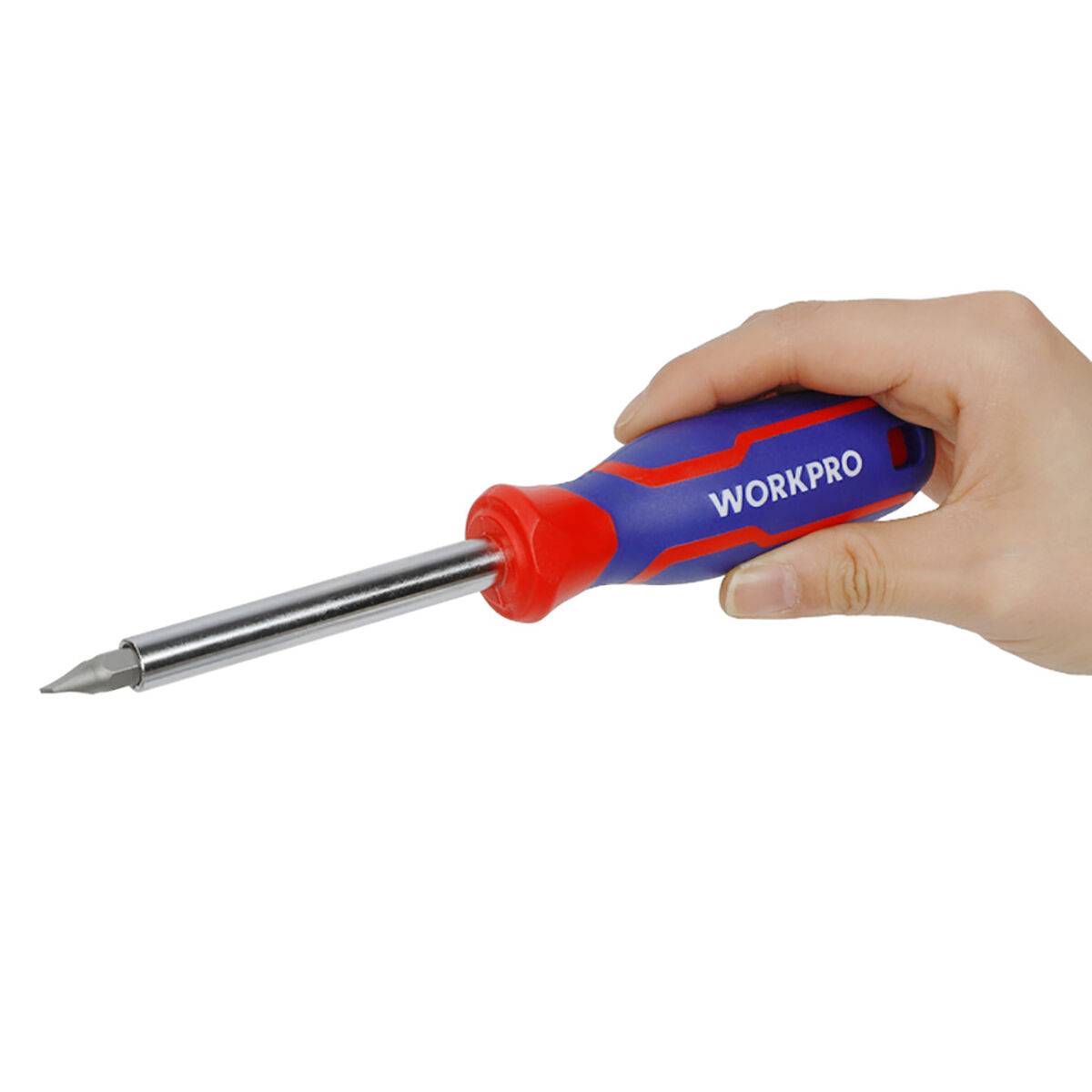 Mango destornillador con punta magnética Workpro
