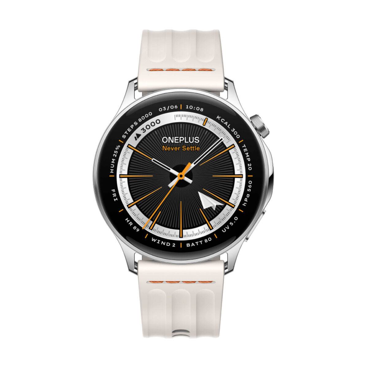 Smartwatch OnePlus Watch Lite Plateado 1,43" 45 mm Ø 45 mm