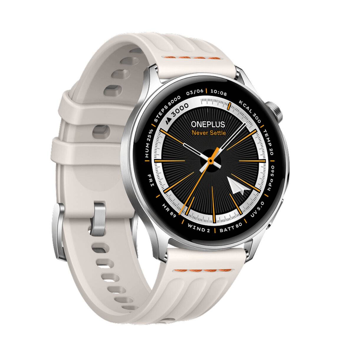 Smartwatch OnePlus Watch Lite Plateado 1,43" 45 mm Ø 45 mm