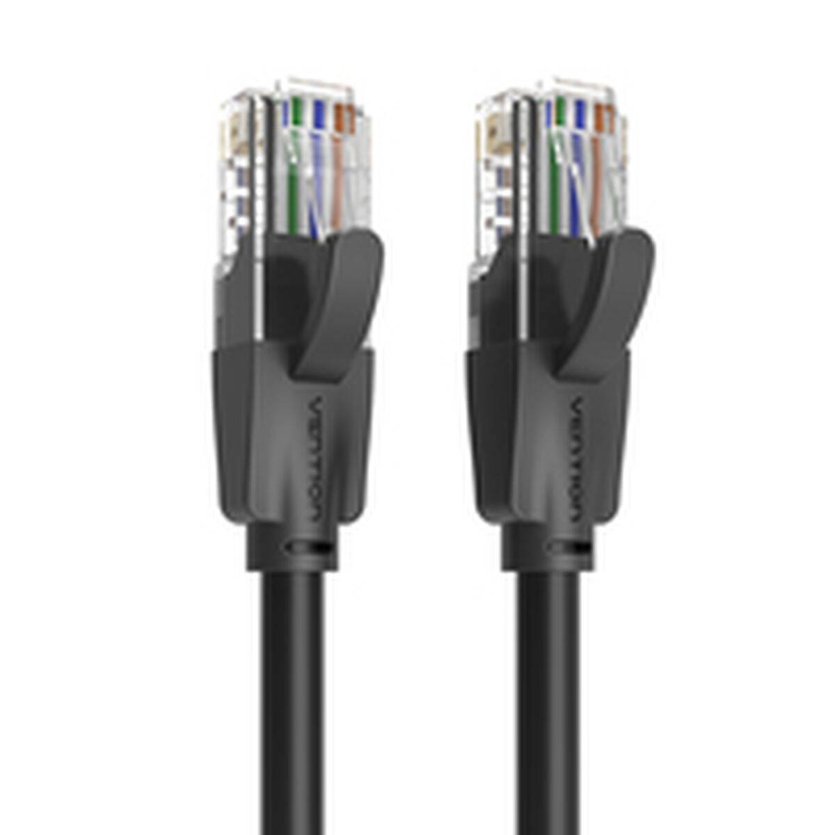 Cable de Red Rígido UTP Categoría 6 Vention IBEBS Negro 25 m
