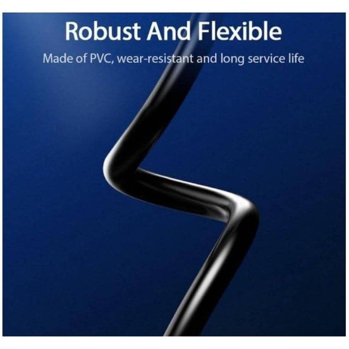 Cable de Red Rígido UTP Categoría 6 Vention IBEBS Negro 25 m