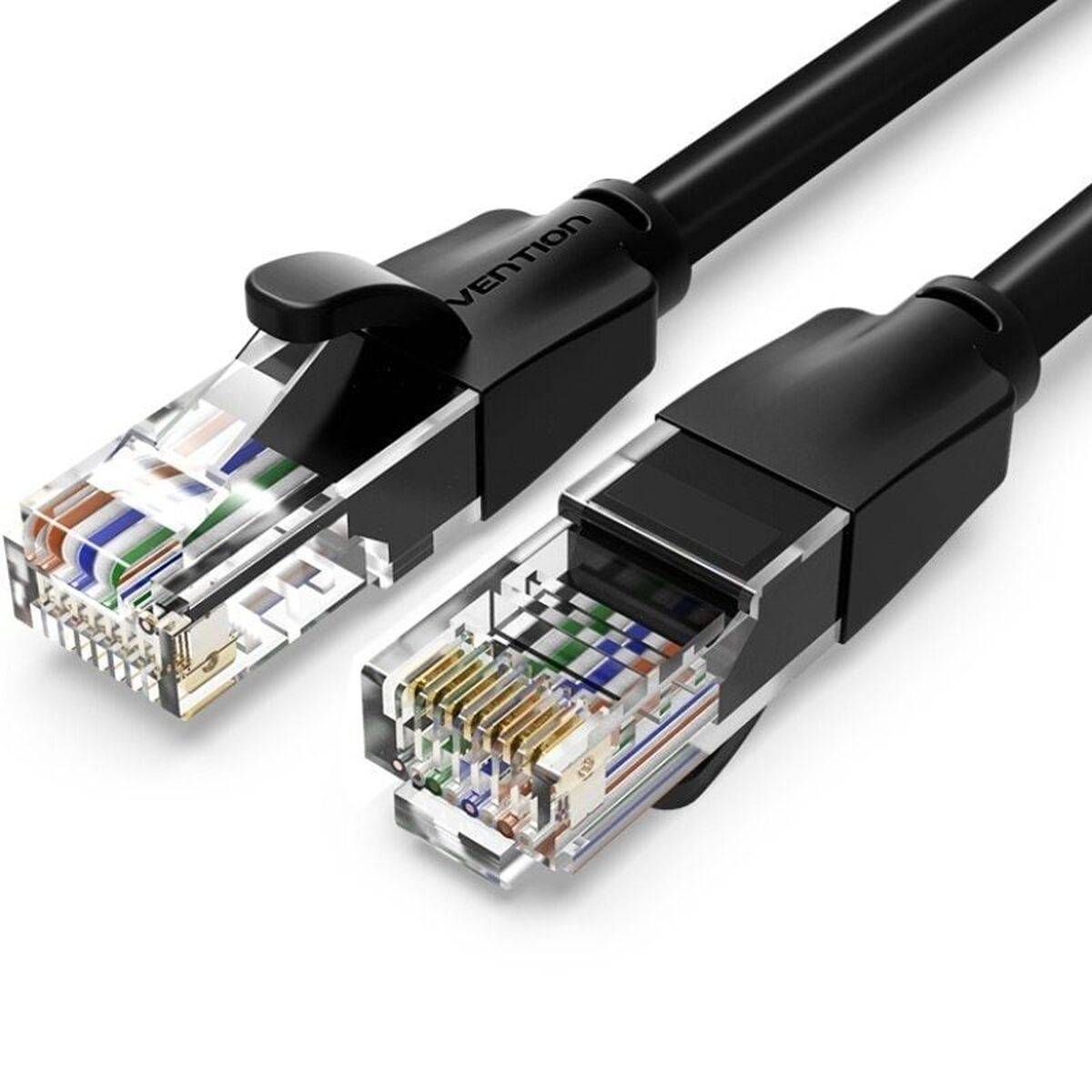 Cable de Red Rígido UTP Categoría 6 Vention IBEBS Negro 25 m