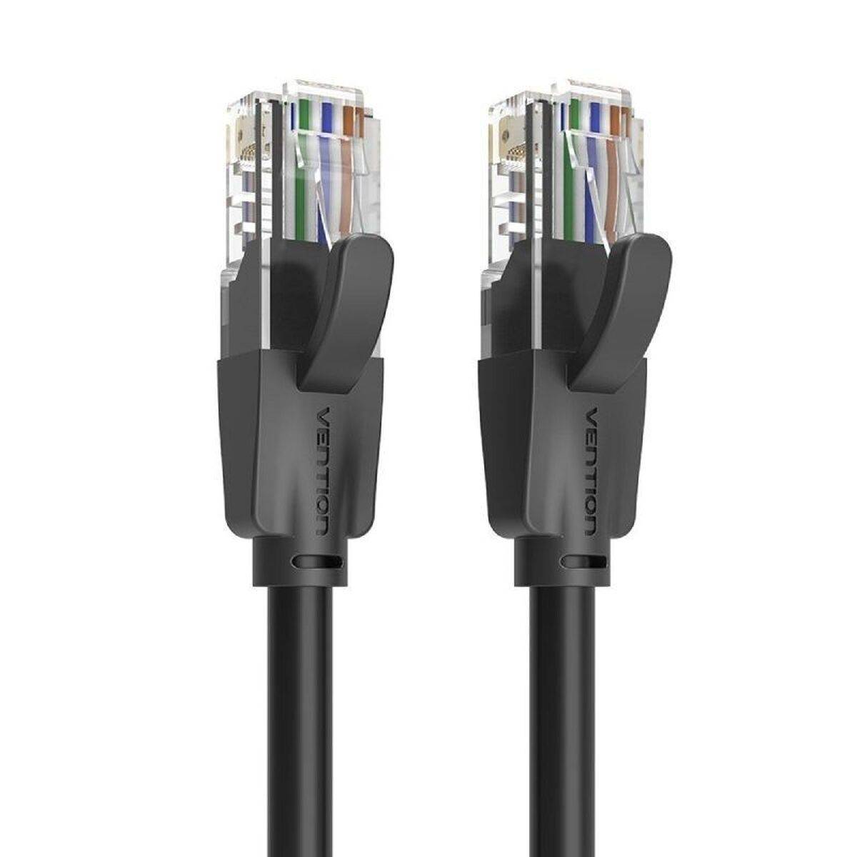 Cable de Red Rígido UTP Categoría 6 Vention IBEBS Negro 25 m