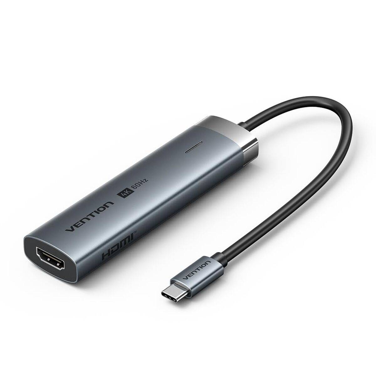 Hub USB-C Vention TGMHB Gris