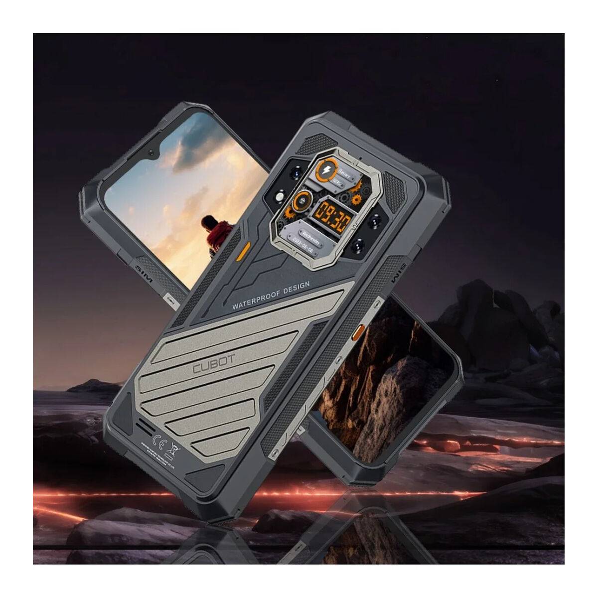 Smartphone Cubot KINGKONG X 6,58“ MediaTek Dimensity 8300-Ultra 16 GB RAM 256 GB Negro