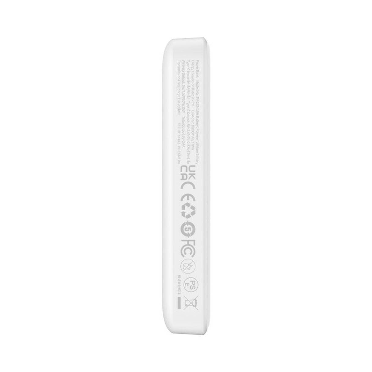 Powerbank Baseus P10059001223-00 Blanco 10000 mAh