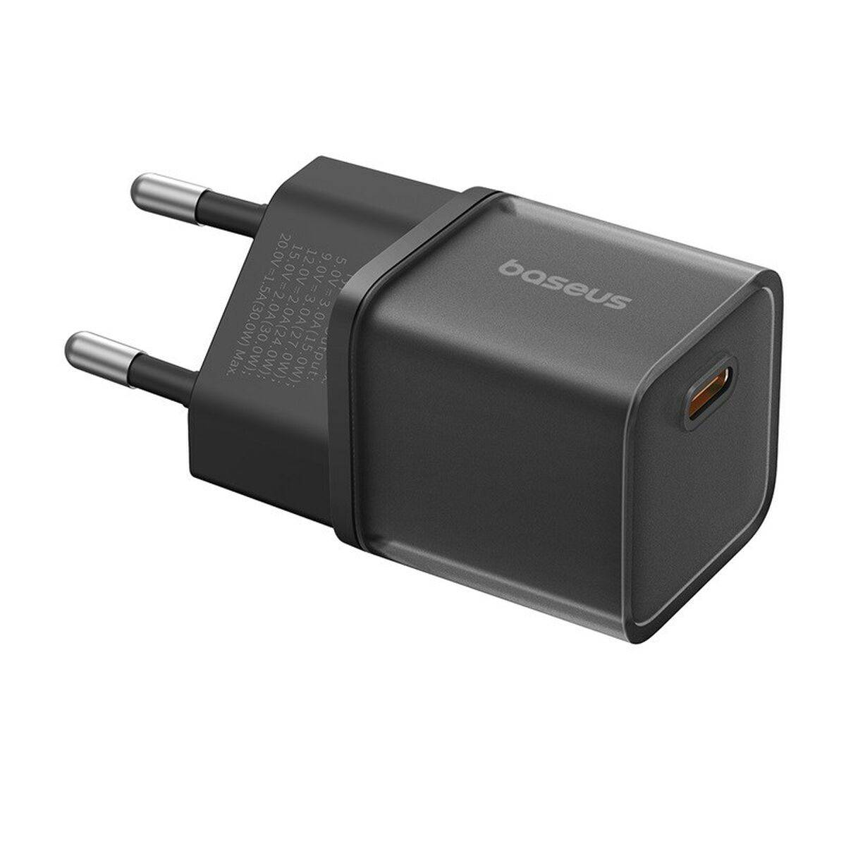 Cargador de Pared Baseus P10162504113-00 Negro 30 W