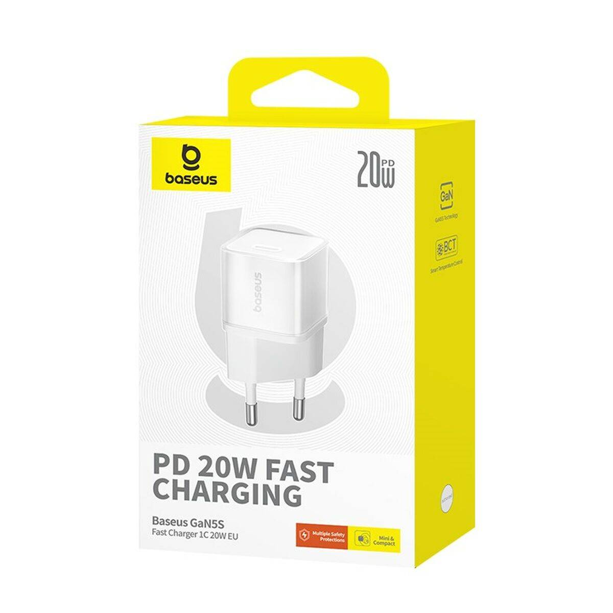 Cargador de Pared Baseus P10162503213-00 Blanco 20 W