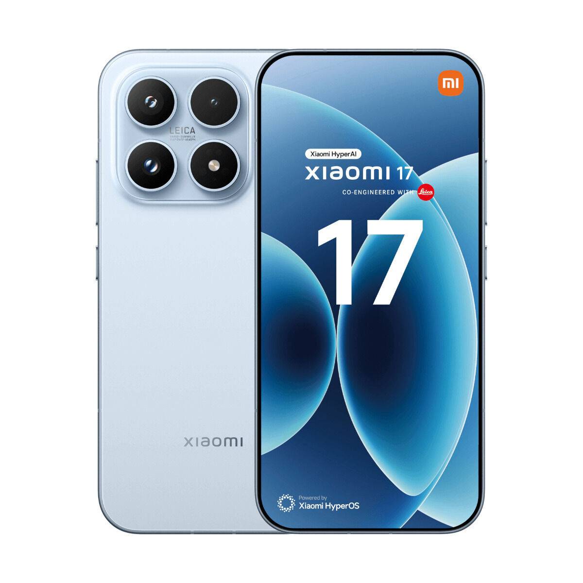 Smartphone Xiaomi 17 5G 6,3" Octa Core Qualcomm Snapdragon 8 Gen 5 12 GB RAM 512 GB Azul