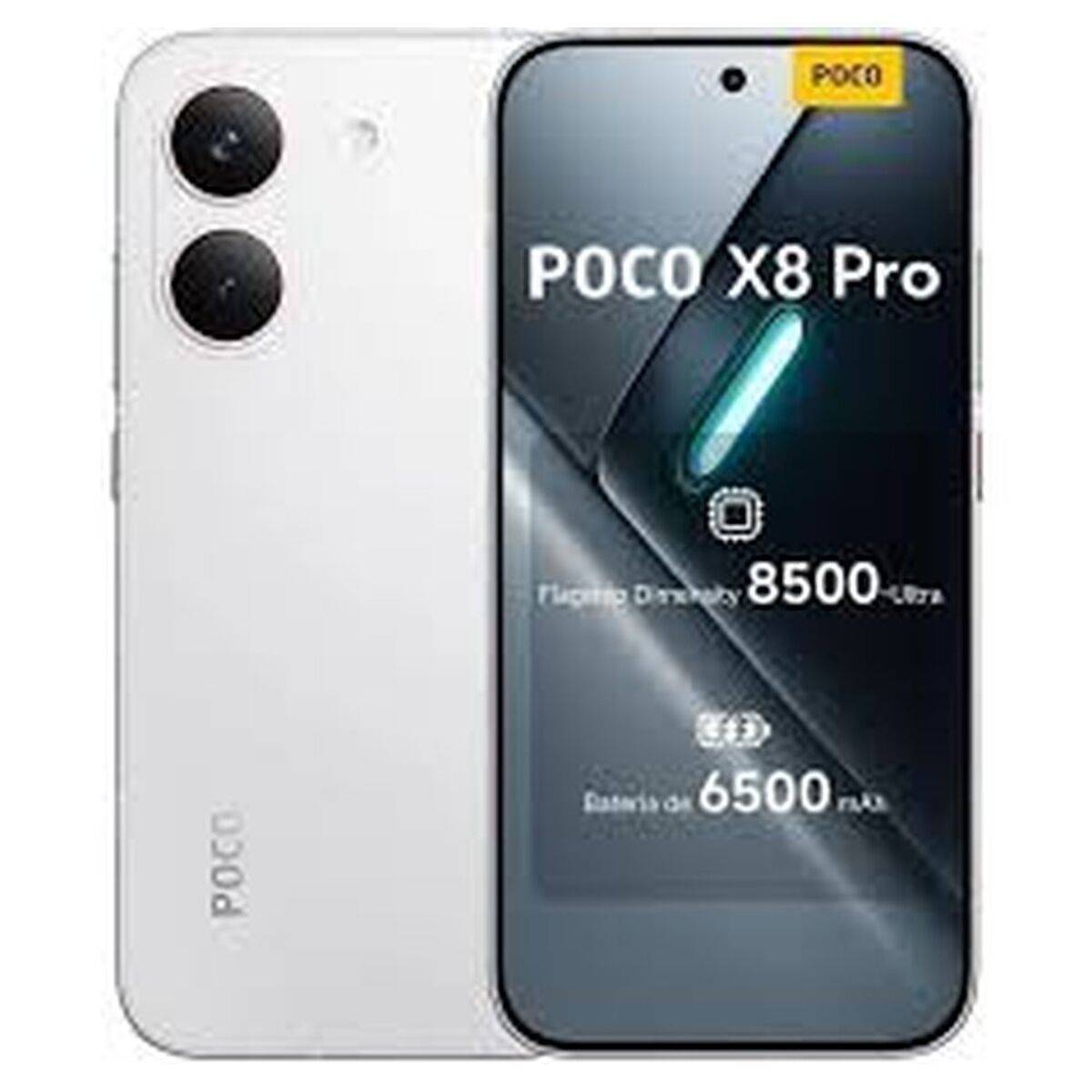 Smartphone Xiaomi X8 PRO 6,59" Octa Core Mediatek Dimensity 8500 8 GB RAM 256 GB Blanco