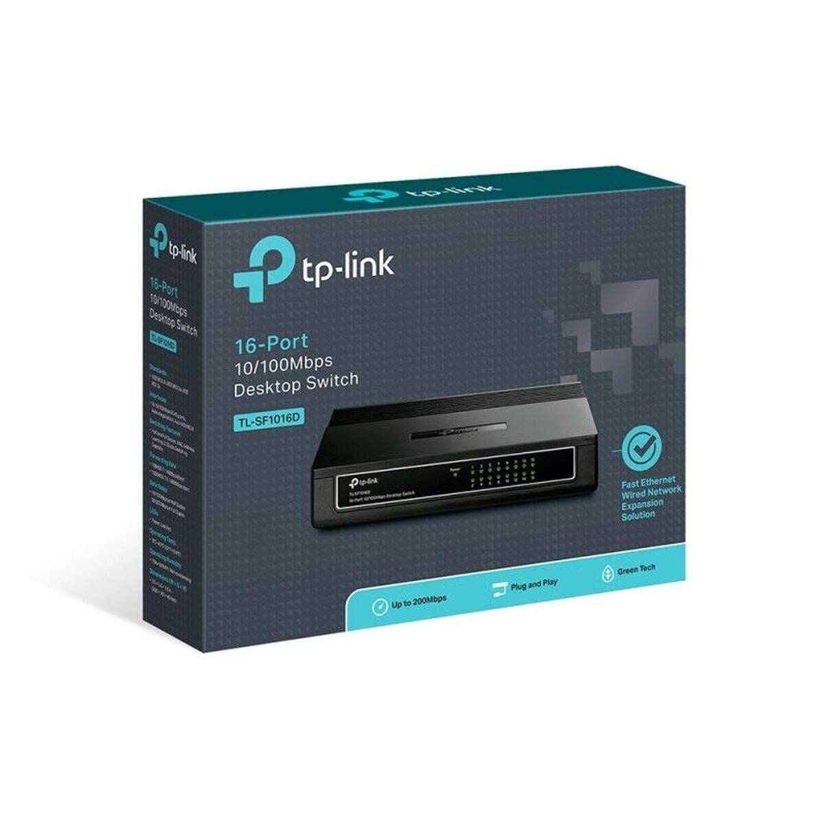Switch de Sobremesa TP-Link TL-SF1016D