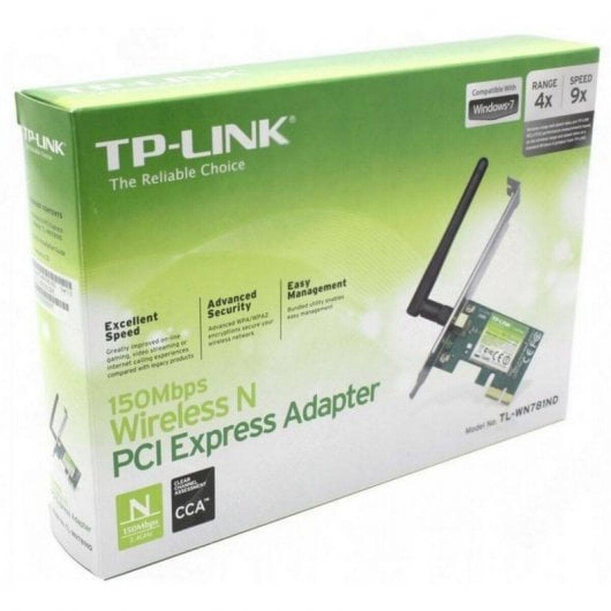 Tarjeta de Red TP-Link TL-WN781ND 150 Mbps