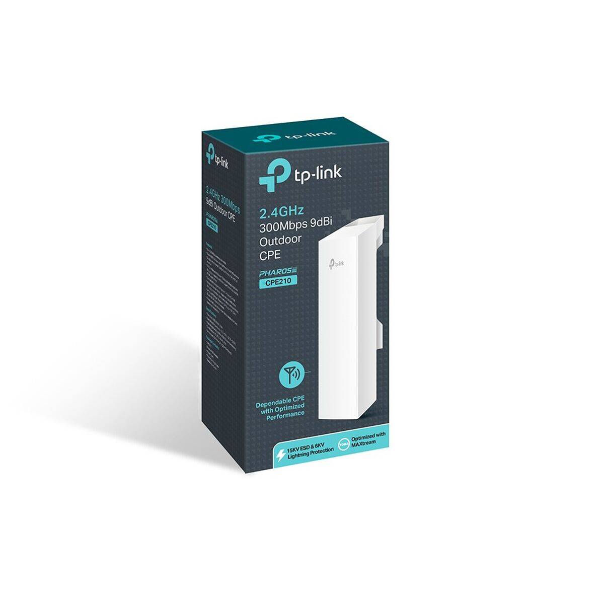 Punto de Acceso TP-Link CPE210 Blanco Negro