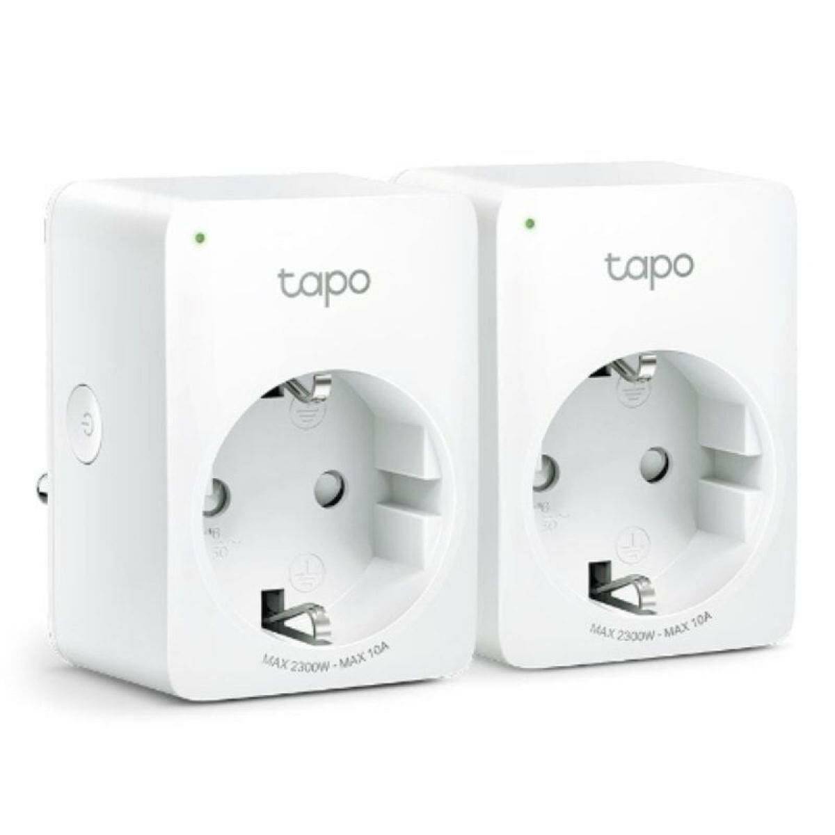Enchufe Inteligente TP-Link P100 Wi-Fi 220 V 220-240 V 13 A 10 A Blanco (2 Unidades)