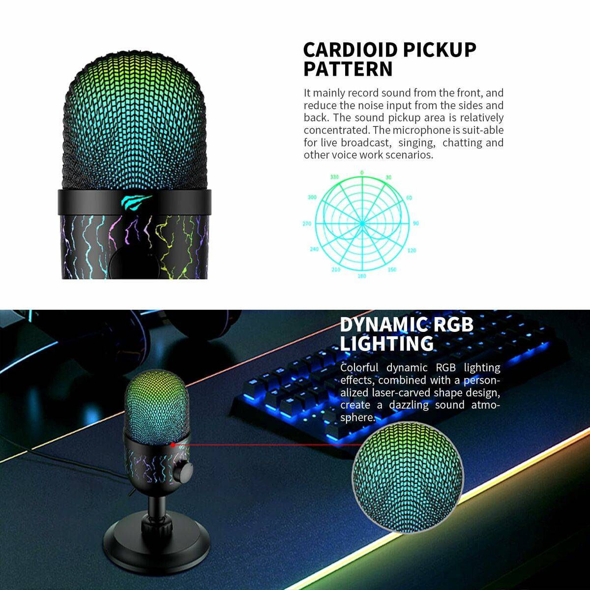 Micrófono Havit GK52