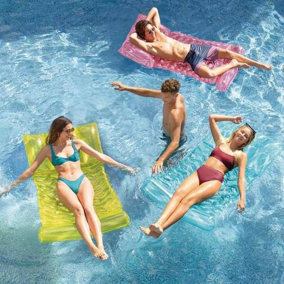 Colchoneta Hinchable Intex 89 x 173 cm Transparente