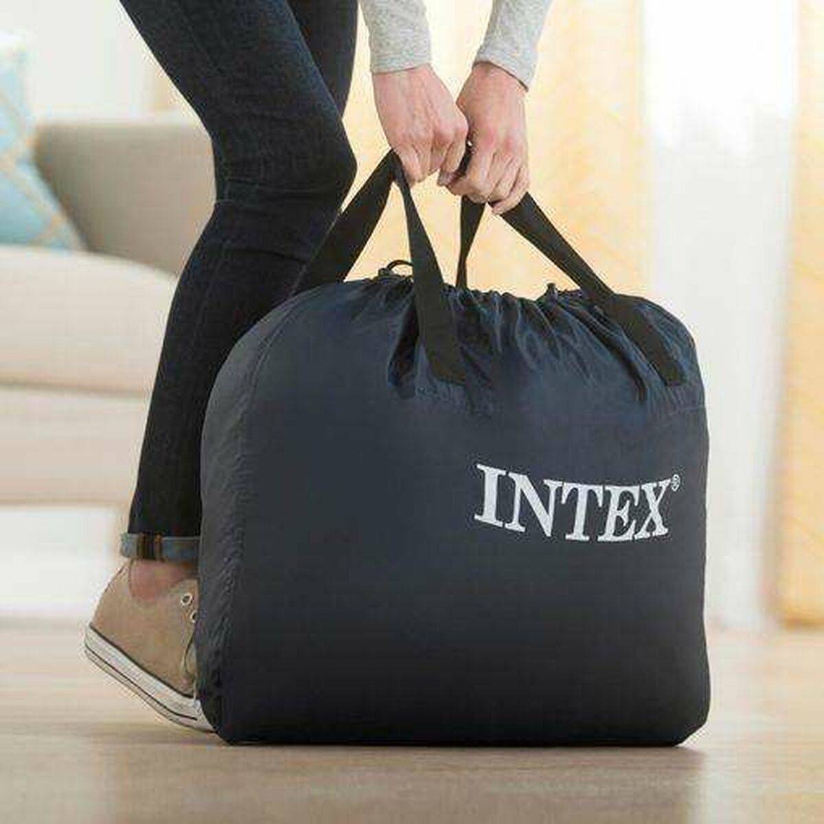 Cama Hinchable Intex Dura-Beam Deluxe Plush 152 x 236 x 86 cm 272 kg