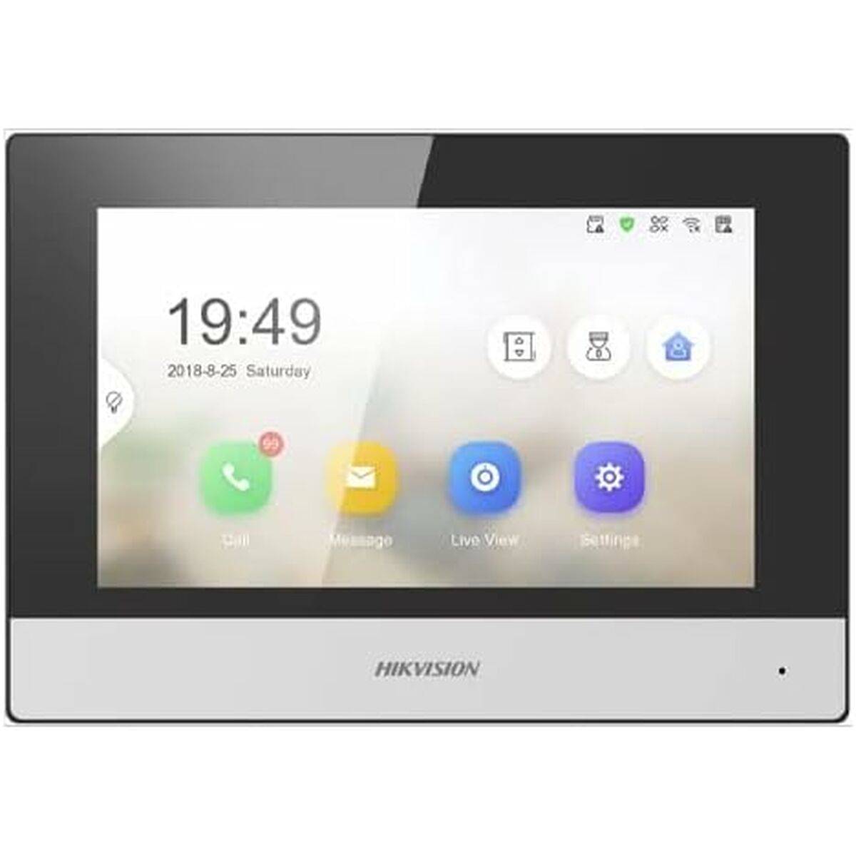 Videoportero Inteligente Hikvision DS-KH6320-TE1 Negro Gris Metal Plástico
