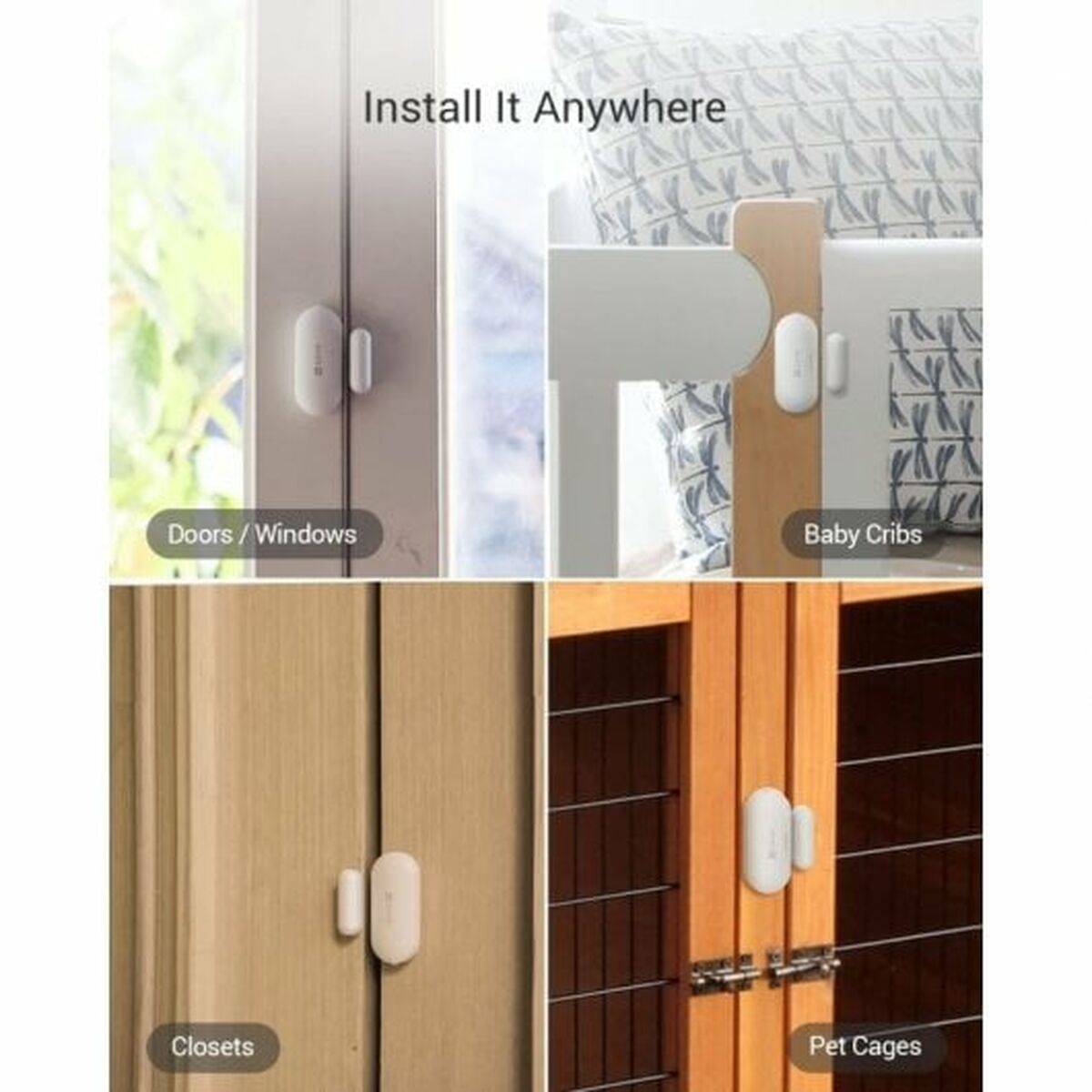 Sensor Inteligente de Puertas y Ventanas Ezviz CS-T2C-A0-BG