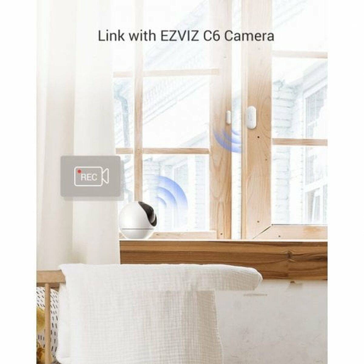 Sensor Inteligente de Puertas y Ventanas Ezviz CS-T2C-A0-BG