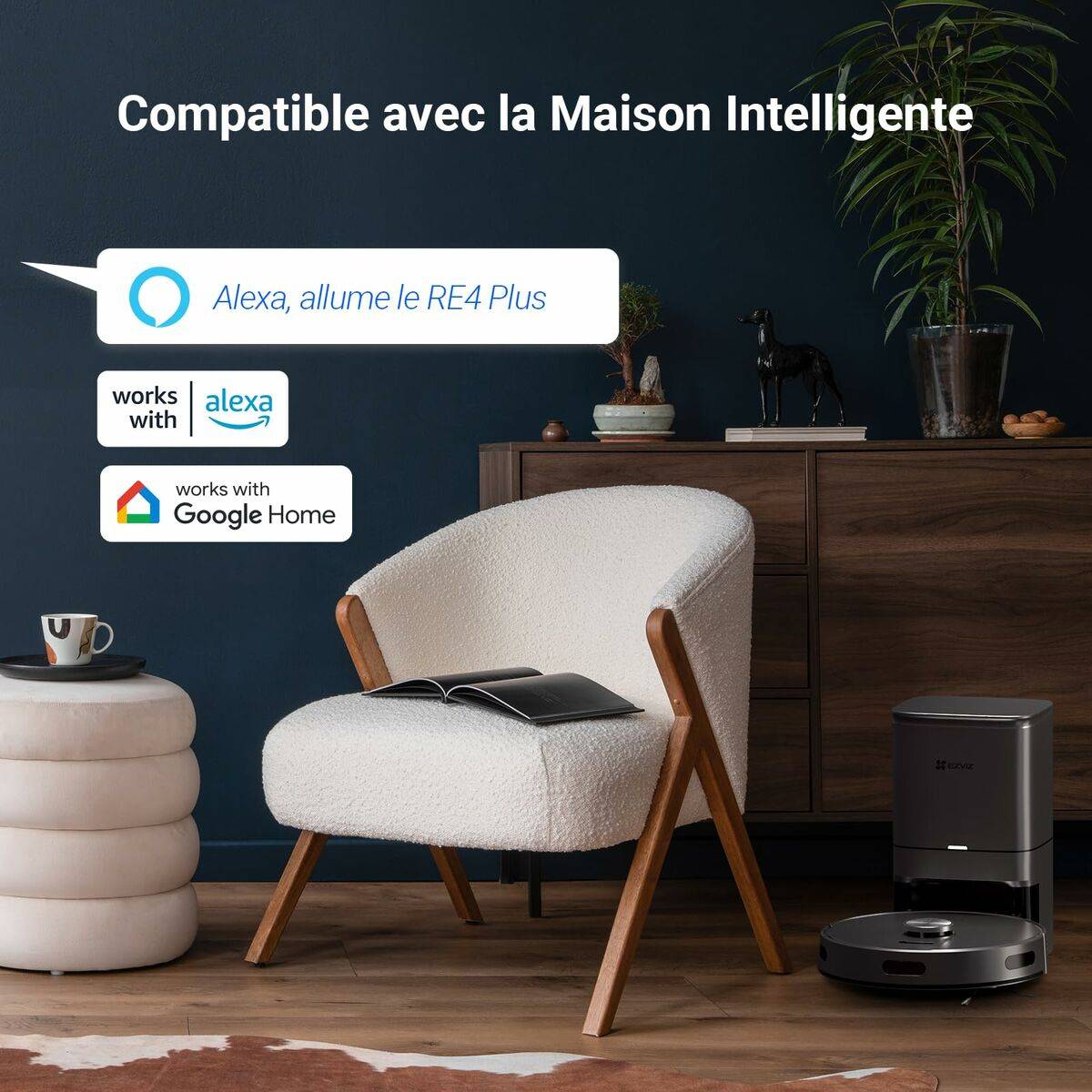 Robot Aspirador Ezviz CS-RE4P-PBT2