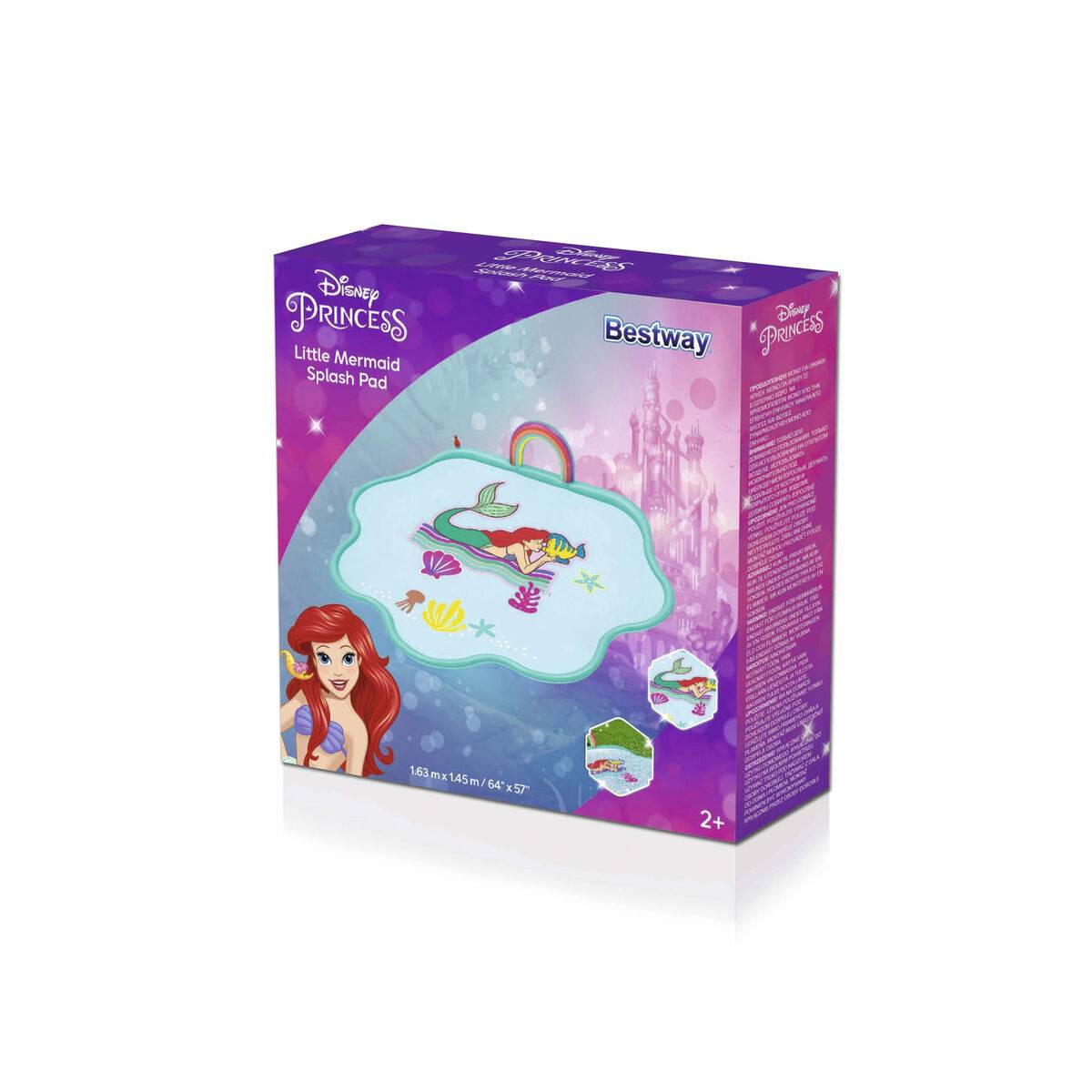 Bestway Piscina Aspersor Sirenita 163x145 cm +2 Años Jardin 09107