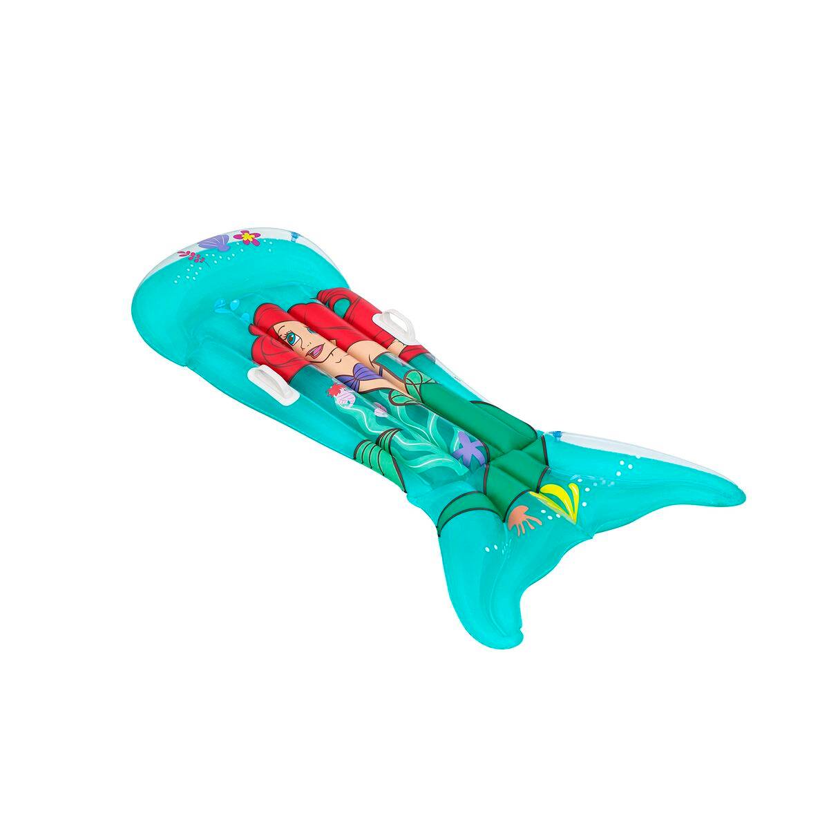 Bestway Colchoneta Disney Sirenita Con Asas 158x81 cm +6 Años Jardin 09108